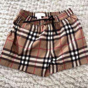 Baby burberrry swim trunks